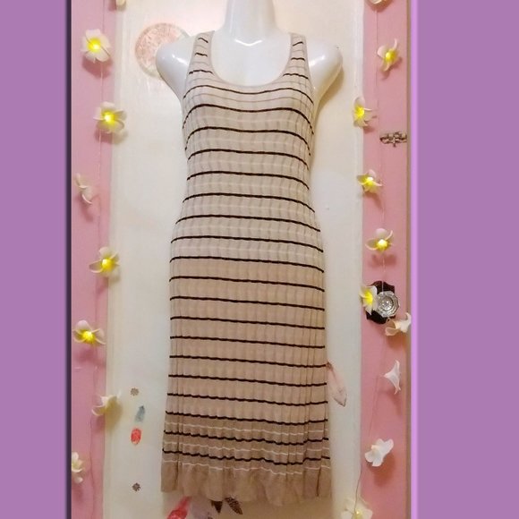 LOFT Dresses & Skirts - Ann Taylor Loft (L) Striped Knit Dress
